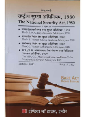राष्ट्रीय सुरक्षा अधिनियम , 1980 / National Security Act , 1980